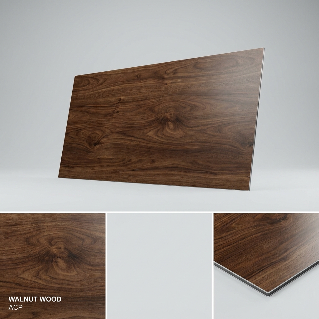 Walnut Wood Finish ACP